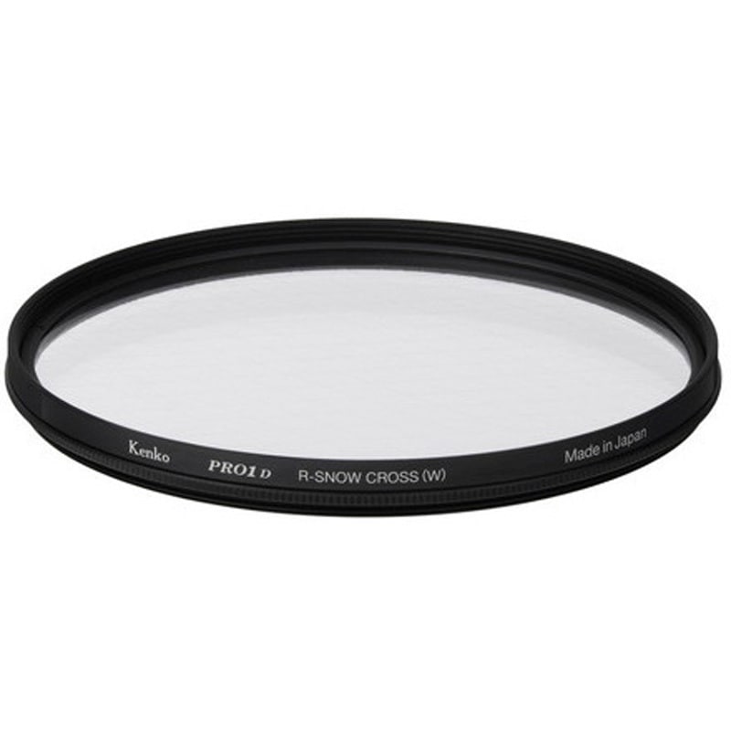クロス効果用レンズフィルター PRO1D R-スノークロス(W)(薄枠) 1個 Kenko(ケンコートキナー) 【通販モノタロウ】