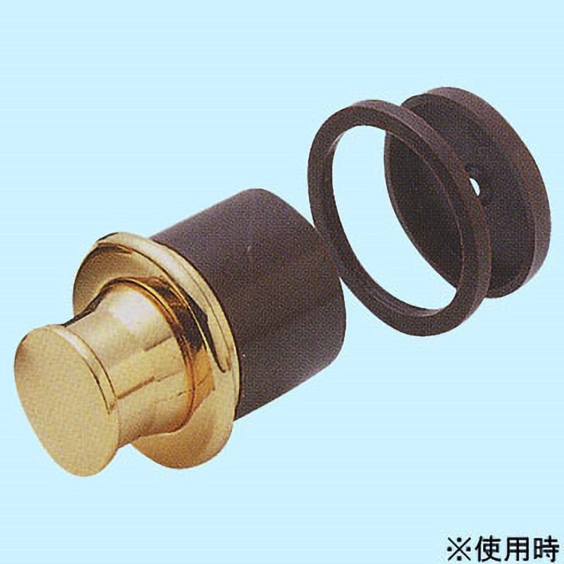 プッシュツマミ 35mm GB（ブラウン） [10個入]【0001-03433】