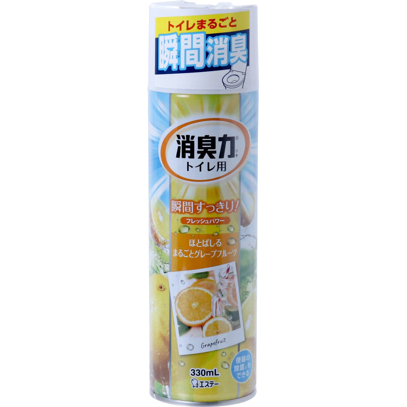 消臭力 トイレ用スプレー 1本(330mL) エステー 【通販サイトMonotaRO】