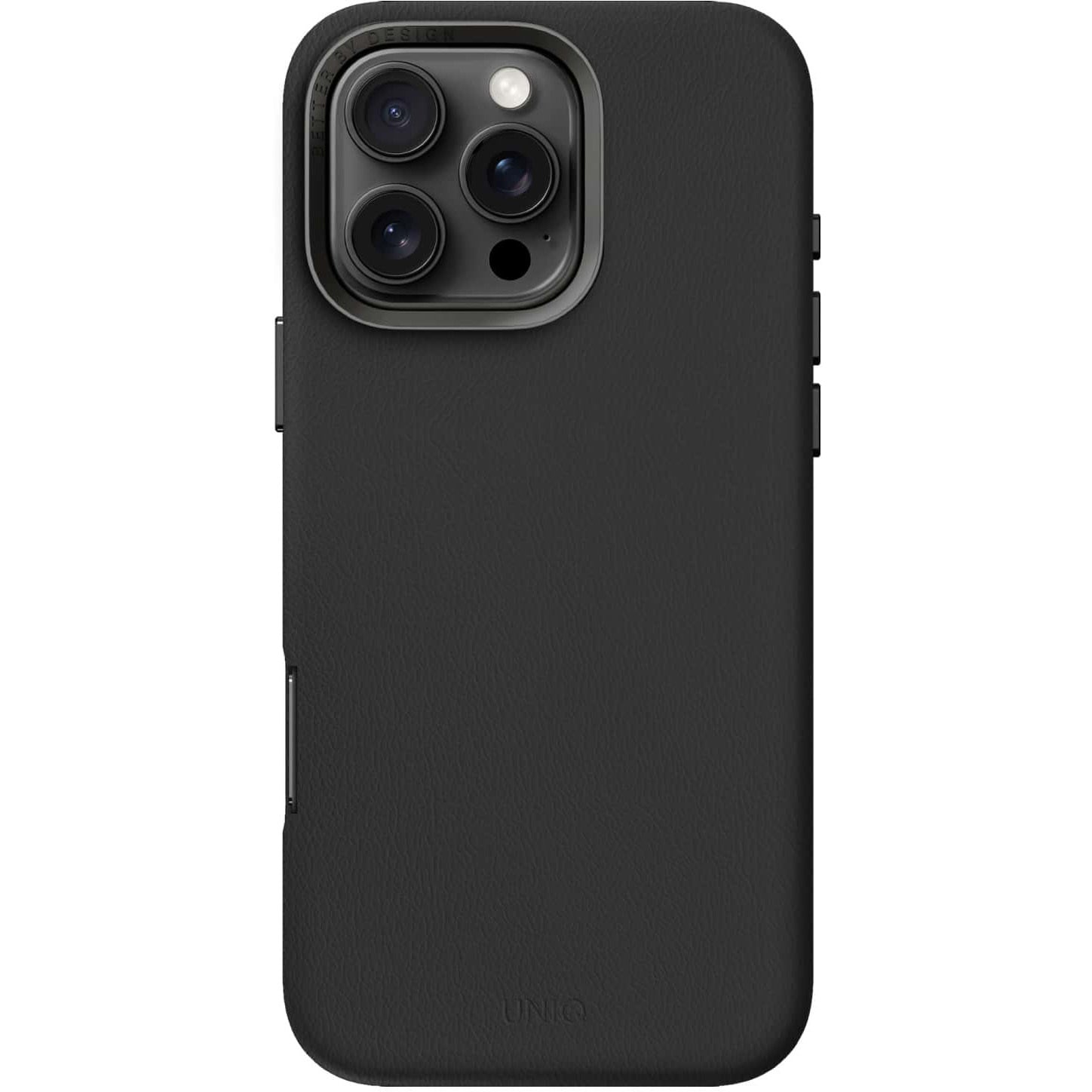 24IP63-LYDMBLK Uniq ユニーク iPhone 16 Pro PUレザーケース LYDEN