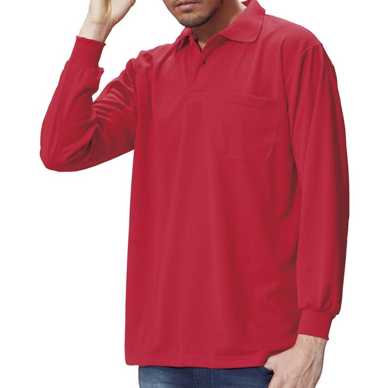 ホンマ　本間ゴルフ　BERES 吸汗速乾 長袖ポロシャツ ホワイト　メンズ ホンマ 本間ゴルフ BERES 吸汗速乾 長袖ポロシャツ ホワイト