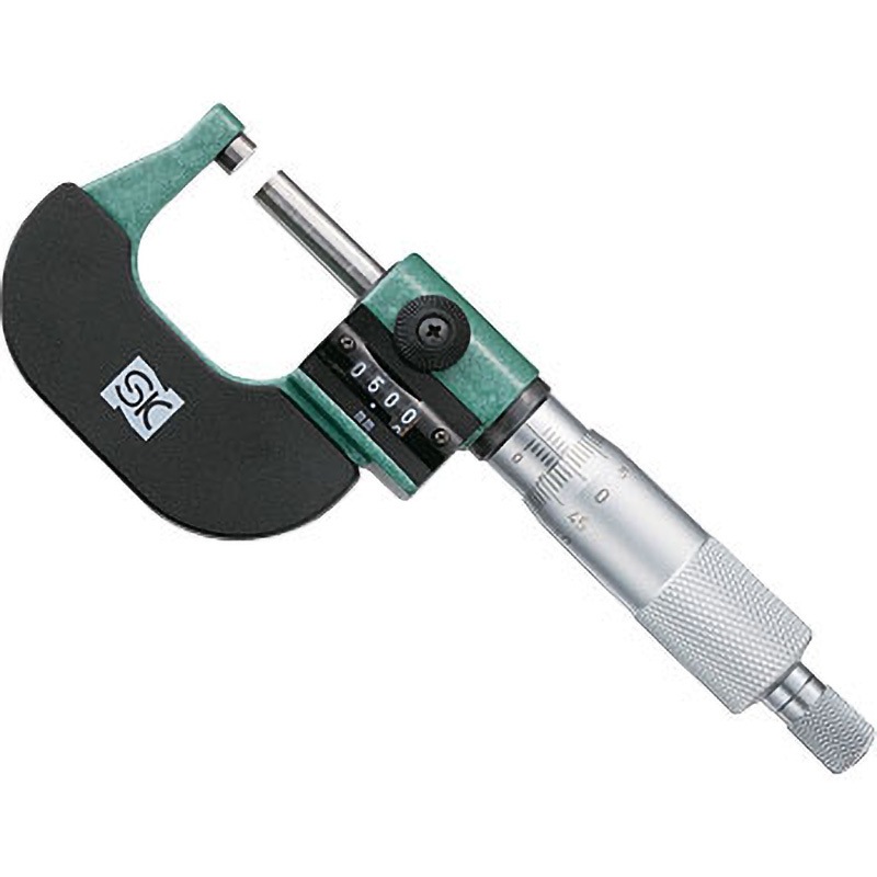 MC122-25C カウントマイクロメータ 1個 SK(新潟精機) 【通販モノタロウ】