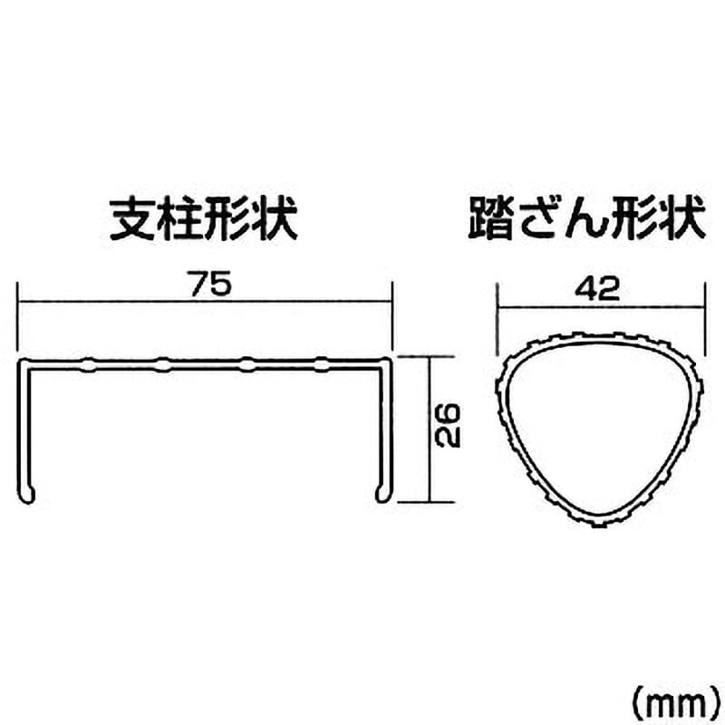 二連はしご CSM 縮長4.59m 全長7.99m