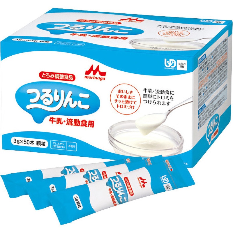 つるりんこ牛乳・流動食用 1個(3g×50本) クリニコ 【通販モノタロウ】