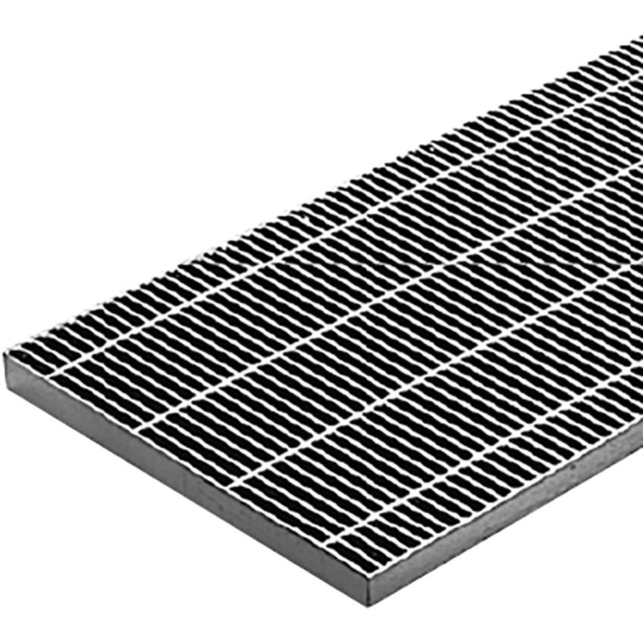 ステンレス製 横断溝 側溝 グレーチング 溝幅400mm T-14 ピッチ13 高さ38mm プレーン 溝蓋 ニムラ 送料無料 | ツバなし グレーチング 溝蓋 細目 ノンスリップ 圧接式 溝幅