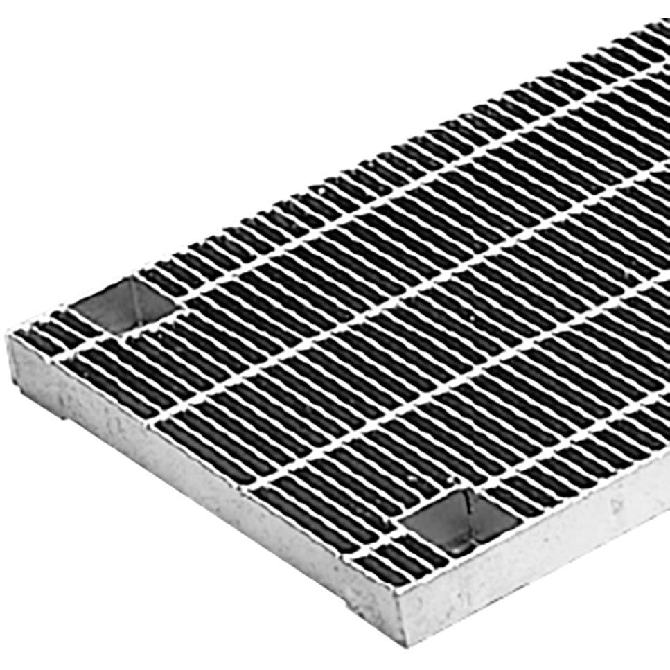 カネソウ　SUSグレーチング　プレーンタイプ横断溝・側溝用　(SMG-12520-P=15枠付+RL-20)すきま11mm　寸法：250×994×20 カネソウ SUSグレーチング ボルト固定式プレーンタイプ横断溝・側溝用