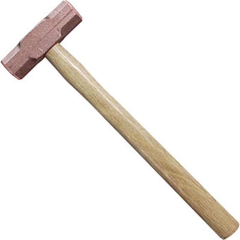 2 銅ハンマー(角型) サカエ金属工業 頭径33mm - 【通販モノタロウ】