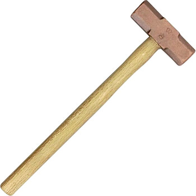 #4 銅ハンマー(角型) サカエ金属工業 頭径42mm