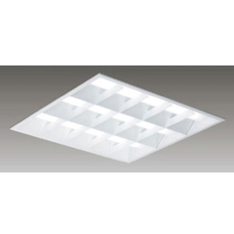 LEKR761902N-LD9 LEDベースライト+LEDバーセット TENQOOスクエア LEDバータイプ バッフルタイプ 東芝ライテック 調光の可否:可