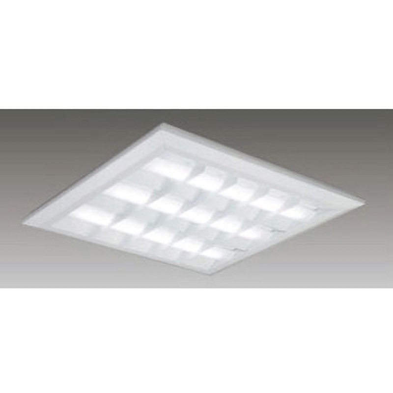 LEKT771652WW-LD9 LEDベースライト+LEDバーセット TENQOOスクエア LEDバータイプ バッフルタイプ 東芝ライテック 調光の可否:可