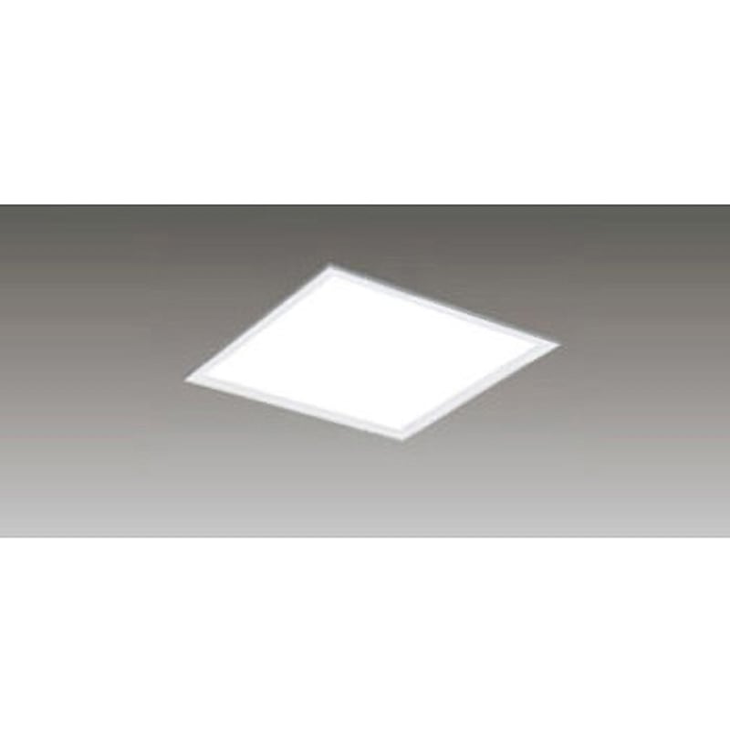LEKR727301FW-LD9 LEDベースライト+LEDバーセット TENQOOスクエア 埋込形 乳白パネル 東芝ライテック 調光の可否:可