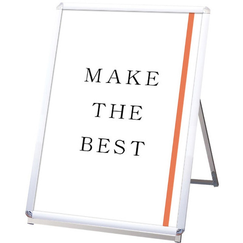 PGSK-B1LKS ポスターグリップスタンド看板 屋内用 ロウ 1台 常磐精工 【通販モノタロウ】