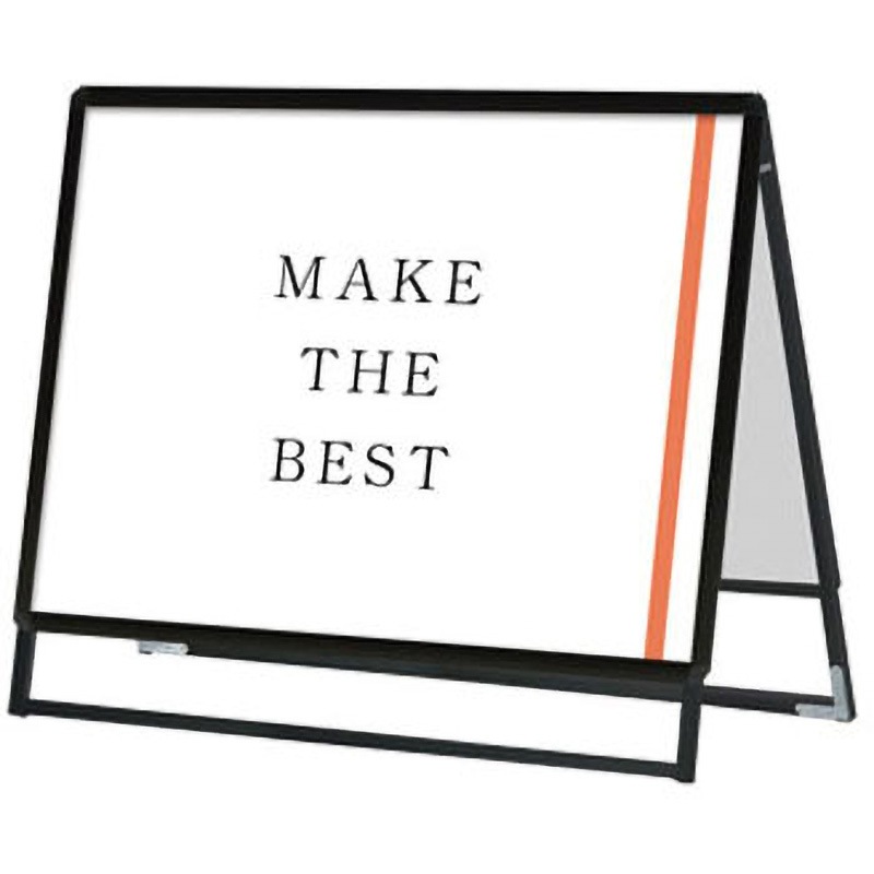 PGSK-B1YLRB-G ポスターグリップスタンド看板 屋外用 横ロウ 1台 常磐精工 【通販モノタロウ】