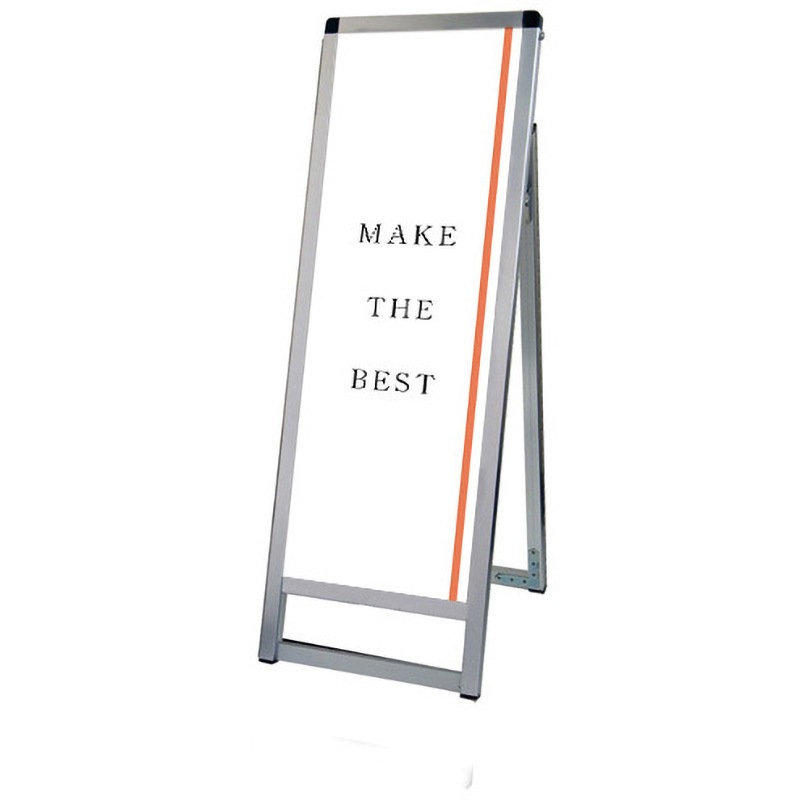 VASKAC-A3TTLK バリウススタンド看板 アクリルタイプ 常磐精工 片面タイプ   VASKAC-A3TTLK