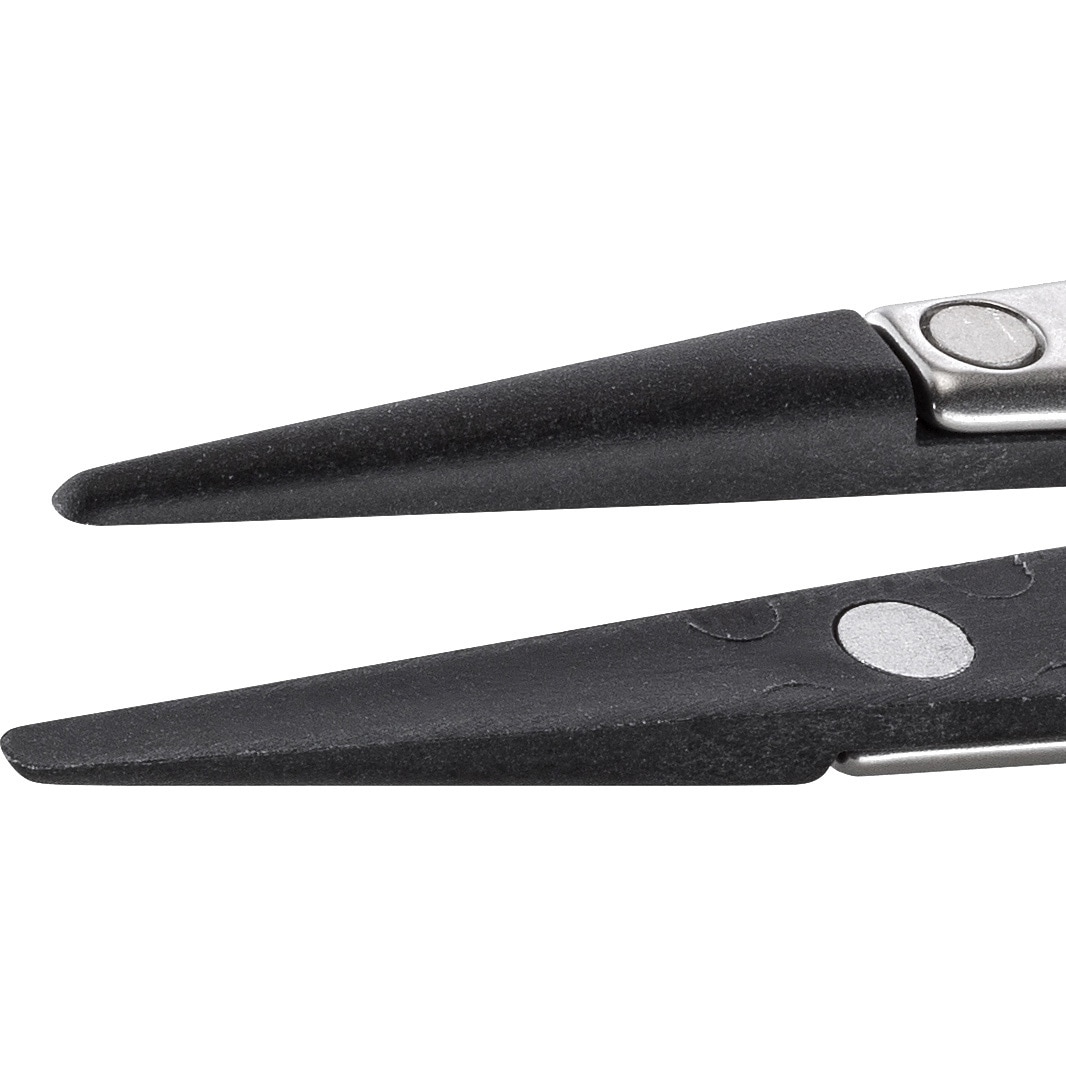 249CF カーボンファイバーピンセット(先端固定タイプ) Ideal-Tek 平先