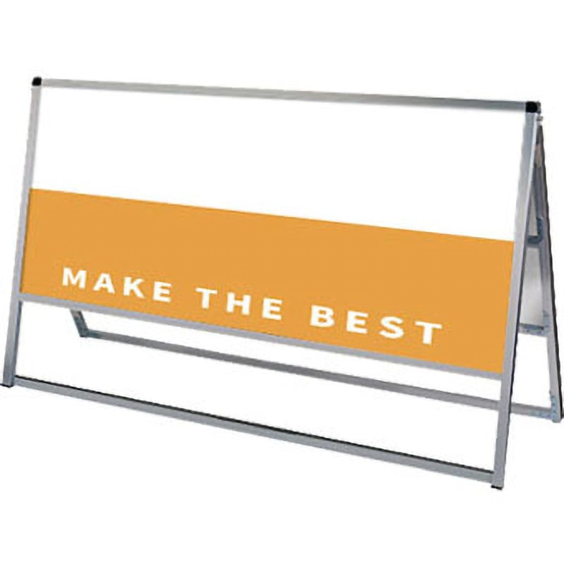 VASKAP-1200X600R バリウススタンド看板 アルミ複合板タイプ 常磐精工 質量8.3kg ポスター寸法1200×600mm面板WW1200mm HH600mm  VASKAP-1200X600R