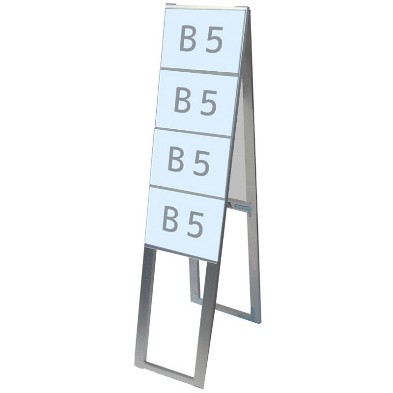 CCSK-B5Y8RH カードケーススタンド看板 常磐精工 両面タイプ   CCSK-B5Y8RH