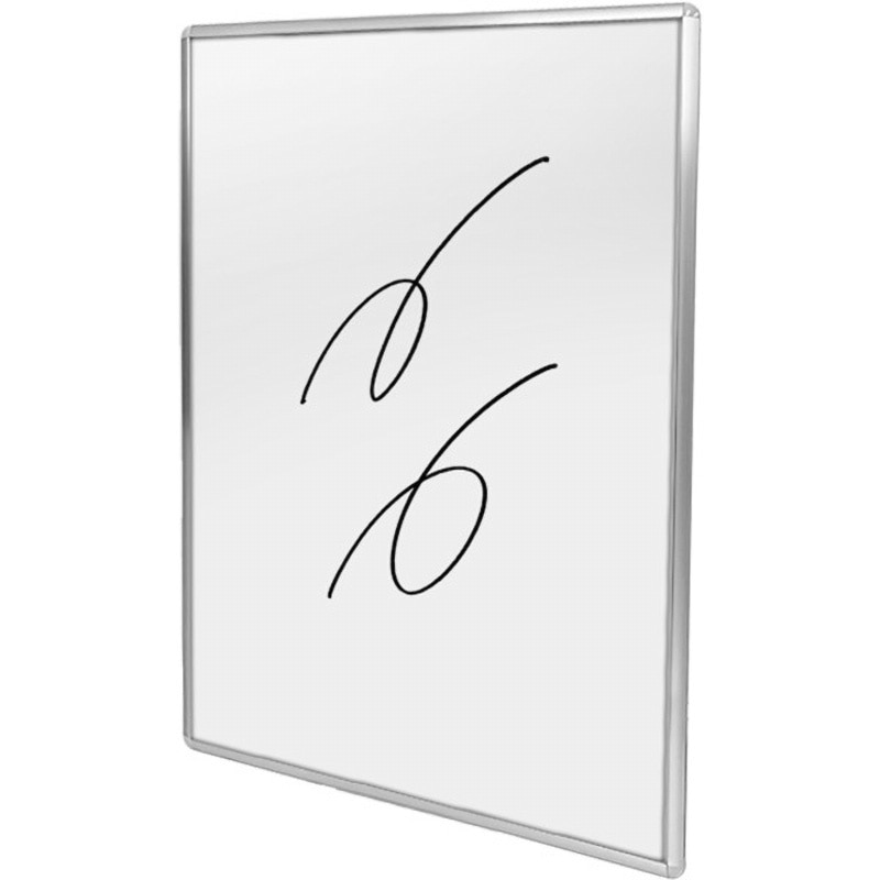 WBW450×600 枠付ホワイトボード 常磐精工 シルバー色