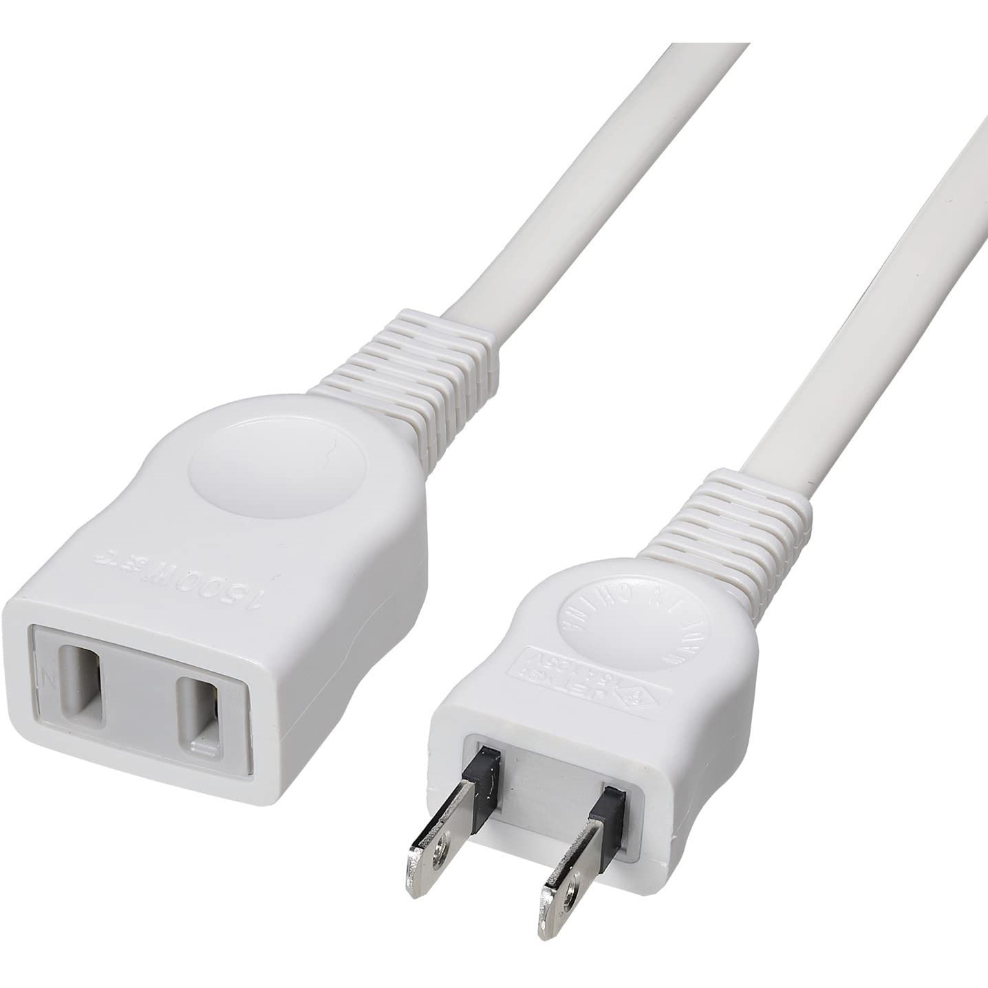 LPE-103N(W) 延長ケーブル 延長コード 電源タップ 1個口 スイッチなし