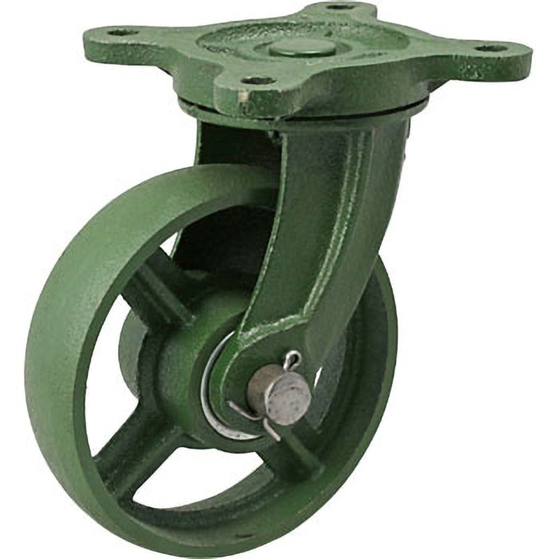 150BRFB ダクタイルキャスター(標準タイプ) 自在車 東北車輌 鋳物(イモノ)車輪 許容荷重392daN 車輪径150mm取付高195mm
