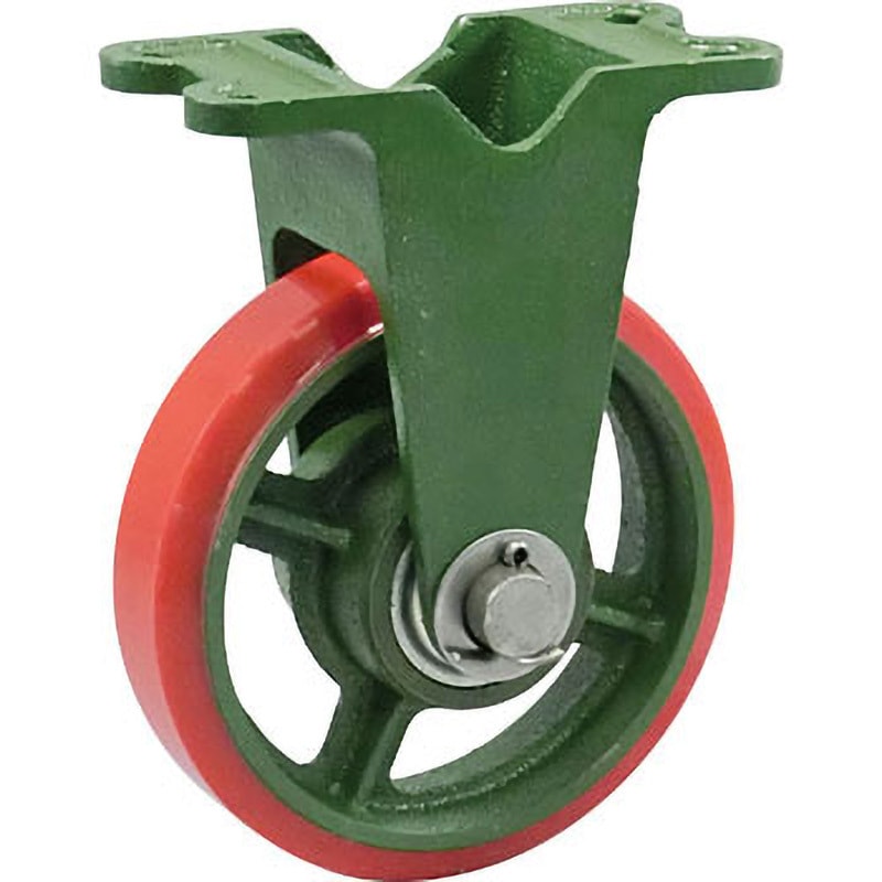 150KULB ダクタイルキャスター(標準タイプ) 固定車(ウレタン車) 東北車輌 車輪径150mm