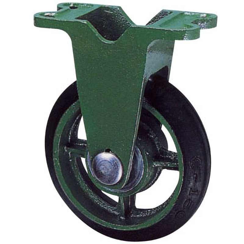 100×50TKULB ダクタイルキャスター(幅広タイプ) 固定車 東北車輌 ウレタン製 車輪径100mm