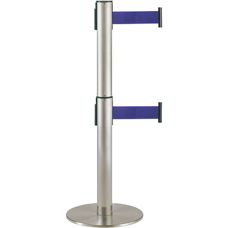 SU-661-620-3 2段式ベルトパーテーション テラモト ロイヤルブルー   SU-661-620-3