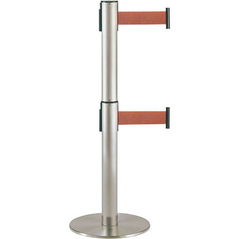 SU-661-620-4 2段式ベルトパーテーション テラモト ブラウン SU-661