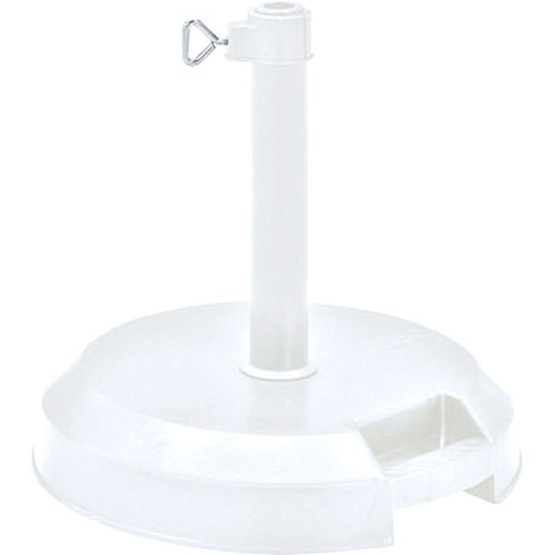 MZ-651-381-8 パラソルベース テラモト ホワイト色 質量18kg   MZ-651-381-8 18,735円