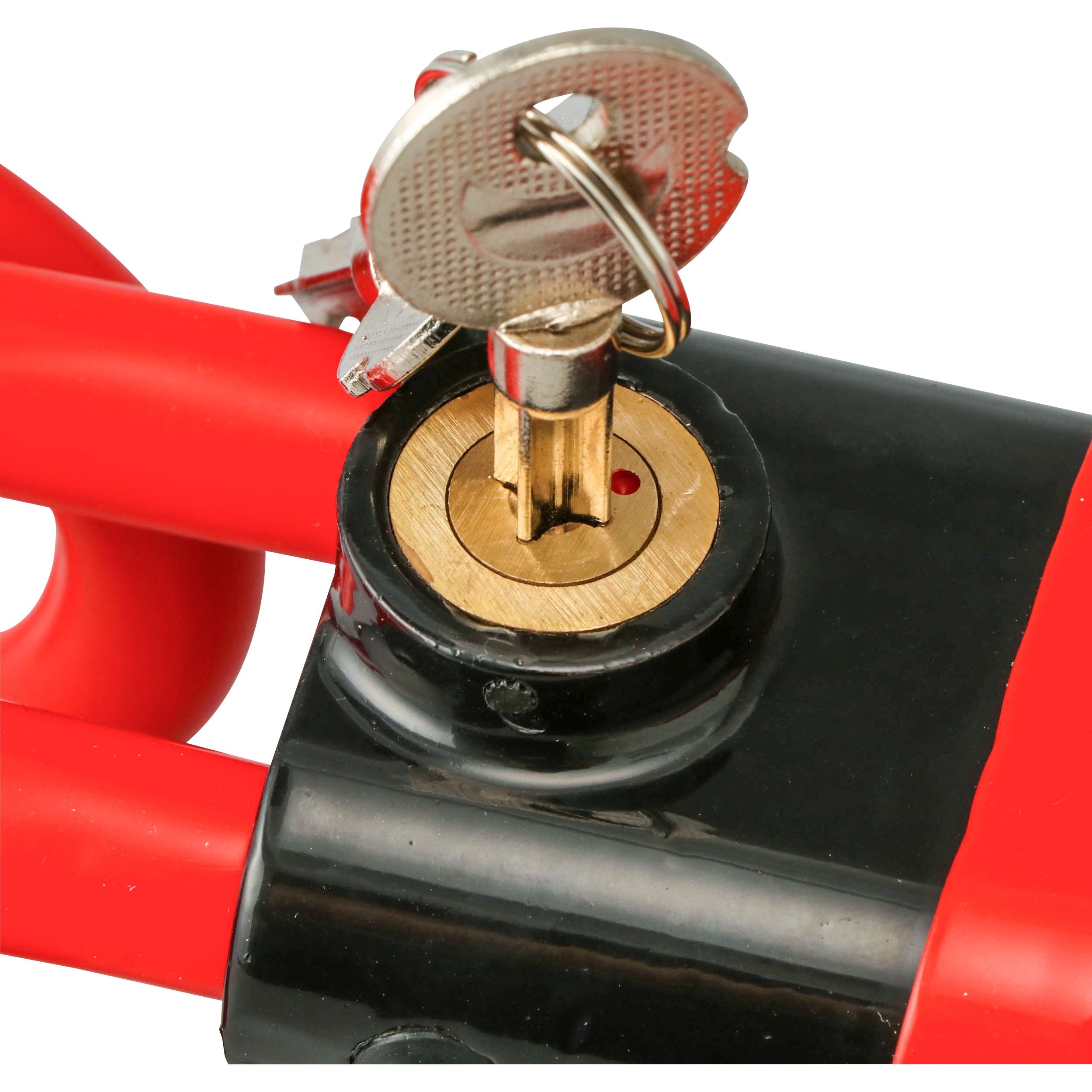 ハンドルロック ダブルアーム 盗難防止用 モノタロウ 内径3mm以下 太さ50mm以下 通販モノタロウ