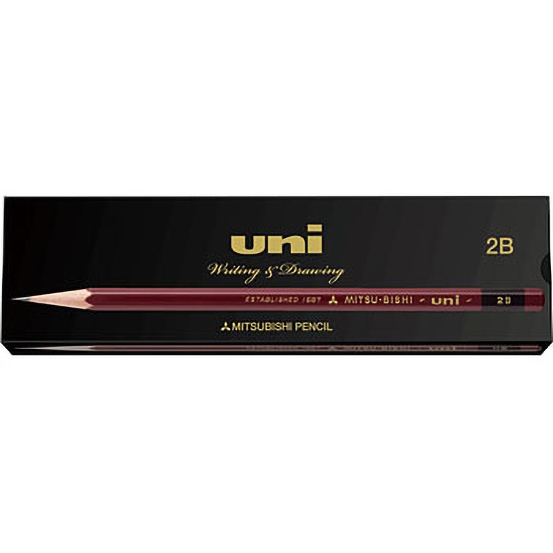 KOKUYO uni インクリボン R2RC-EW 2/三菱ユニ2、4セット UKN2B ユニK uni(三菱鉛筆) 一般用 本体 2B 1箱(12本) 【通販モノタロウ】