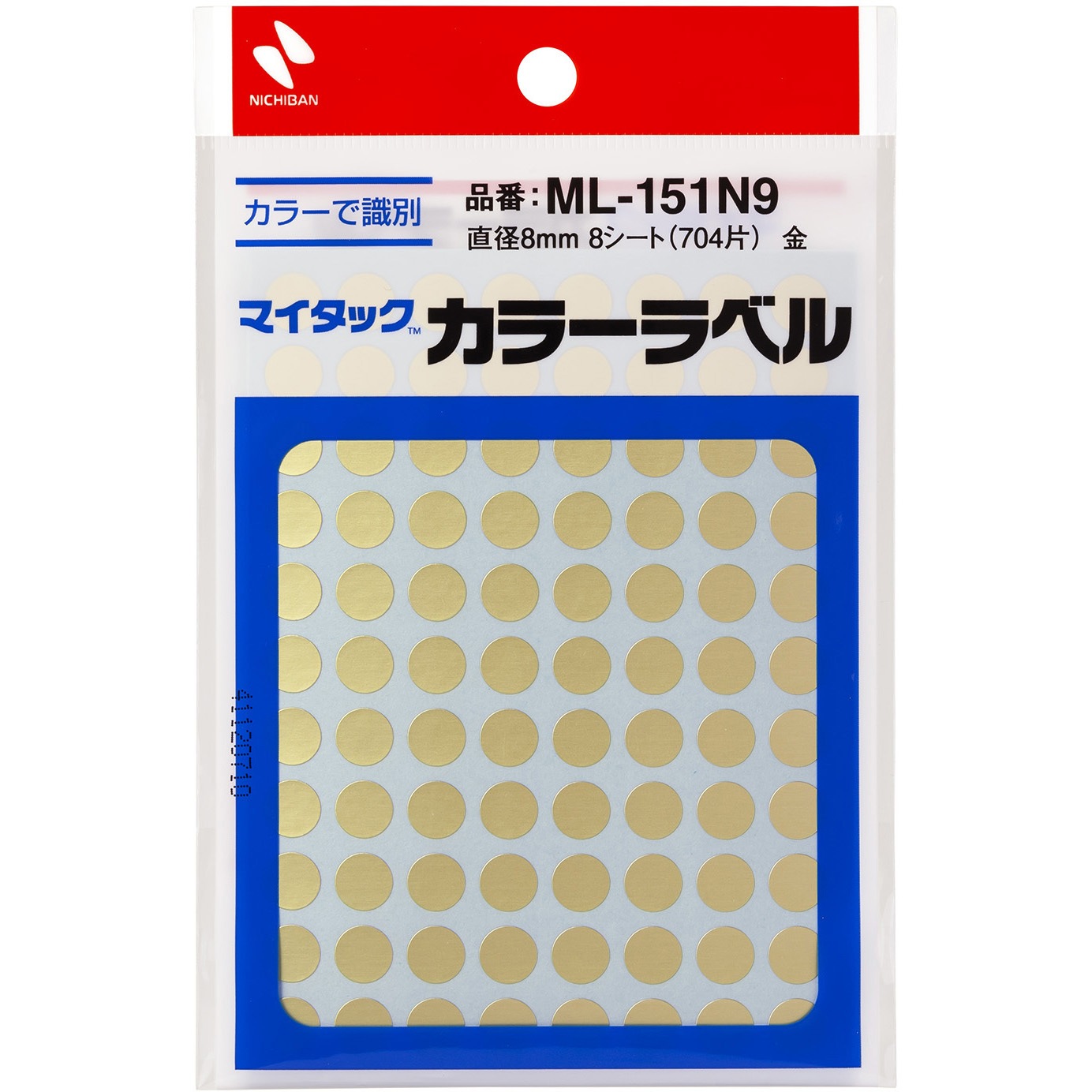 ML-151N9 マイタックTMラベル カラーラベル 1パック ニチバン 【通販