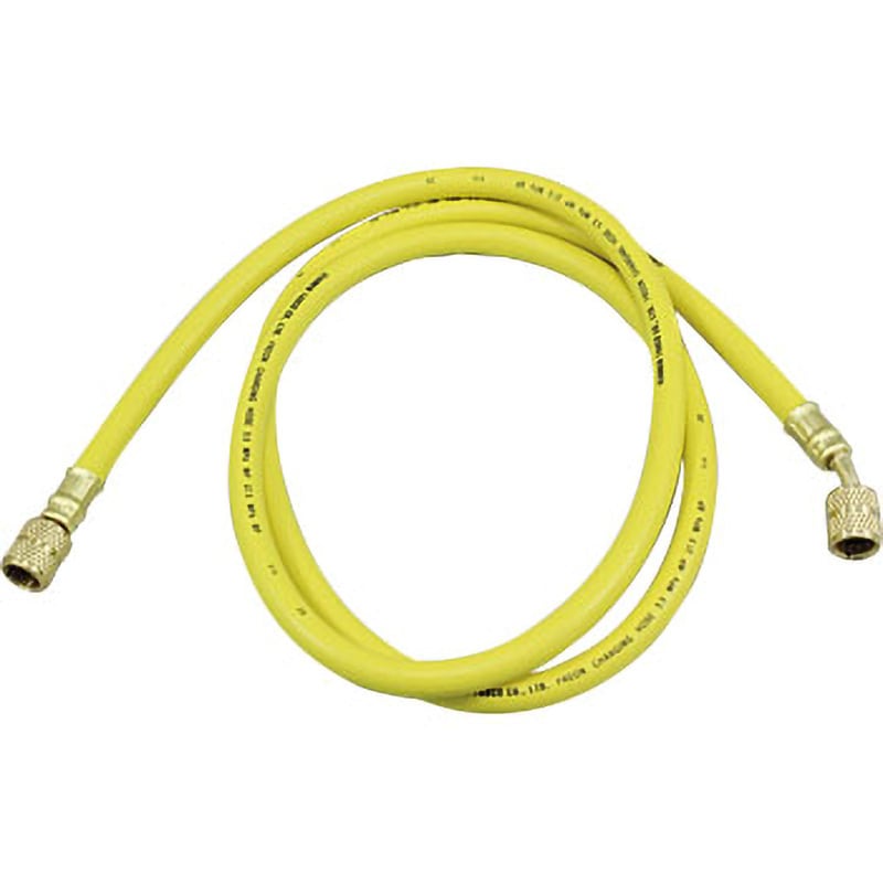 R410A チャージホース(単品) 黄色 接続口径5/16フレア 長さ150cm TA133AF-3