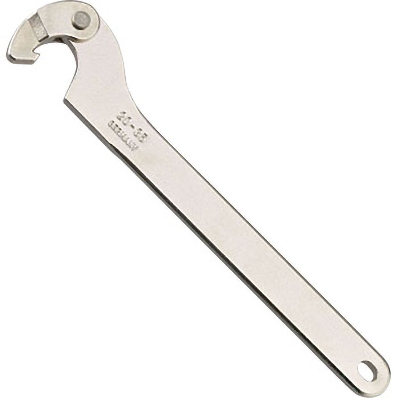 EA613XB-11 20- 35mm 自在フックレンチ[メッキ付] 1個 エスコ 【通販モノタロウ】 4,617円
