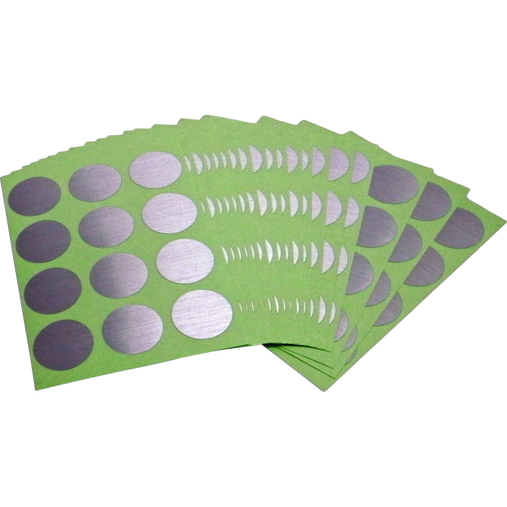 PM30R-240 ポイントマーカーシール まつうら工業 シルバー色 厚さ0.1mm