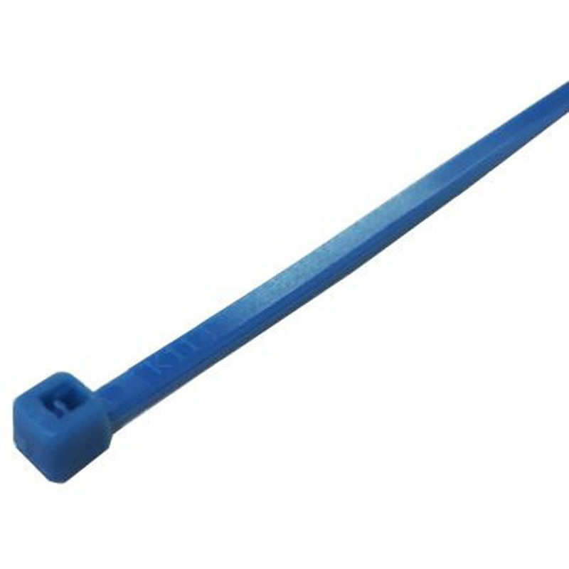 224-3151 RS PRO 結束バンド， 380mm x 7.6mm， 青， ナイロン 66 RS PRO 1袋(100個) 224-3151
