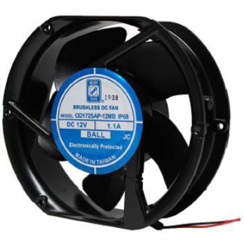 230-3038 RS PRO 軸流ファン 電源電圧：24 V dc， DC， 172 x 150 x 51mm 1個 RS PRO 【通販モノタロウ】