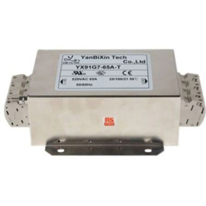 237-8770 RS PRO EMIフィルタ，電源ラインフィルタ，ノイズフィルタ 三相 65A シャーシーマウント RS PRO 1個 237-8770