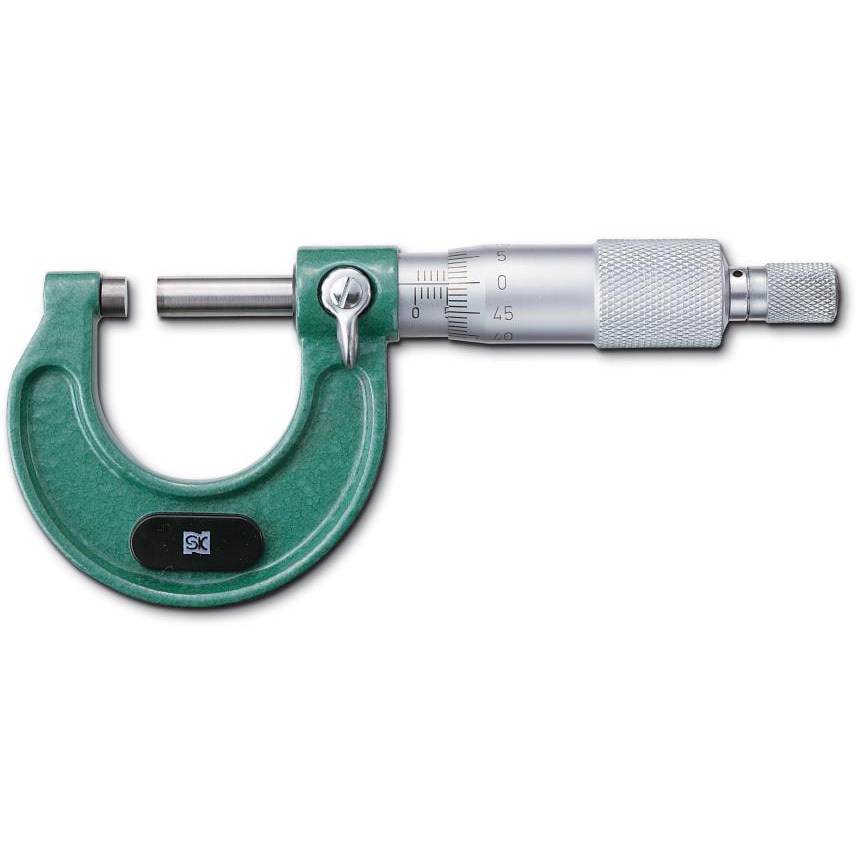 外側マイクロメーター ミツトヨ カウント外側マイクロメーター M810-100 （直送品） - アスクル