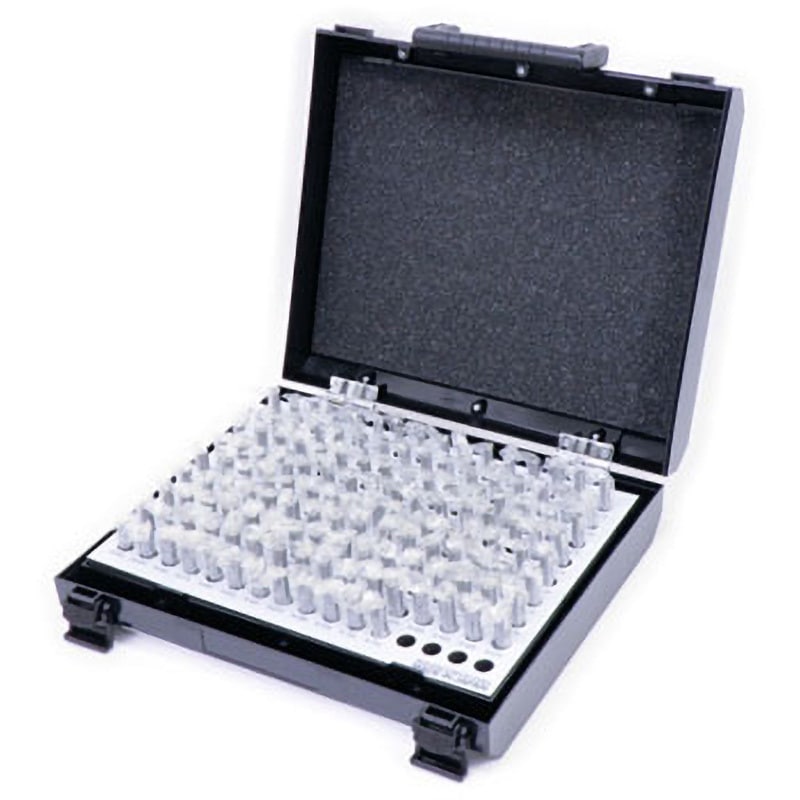 EM-2A- ピンゲージセット(マイナス目) アイゼン 長さ50mm 1セット(140本) EM-2A-