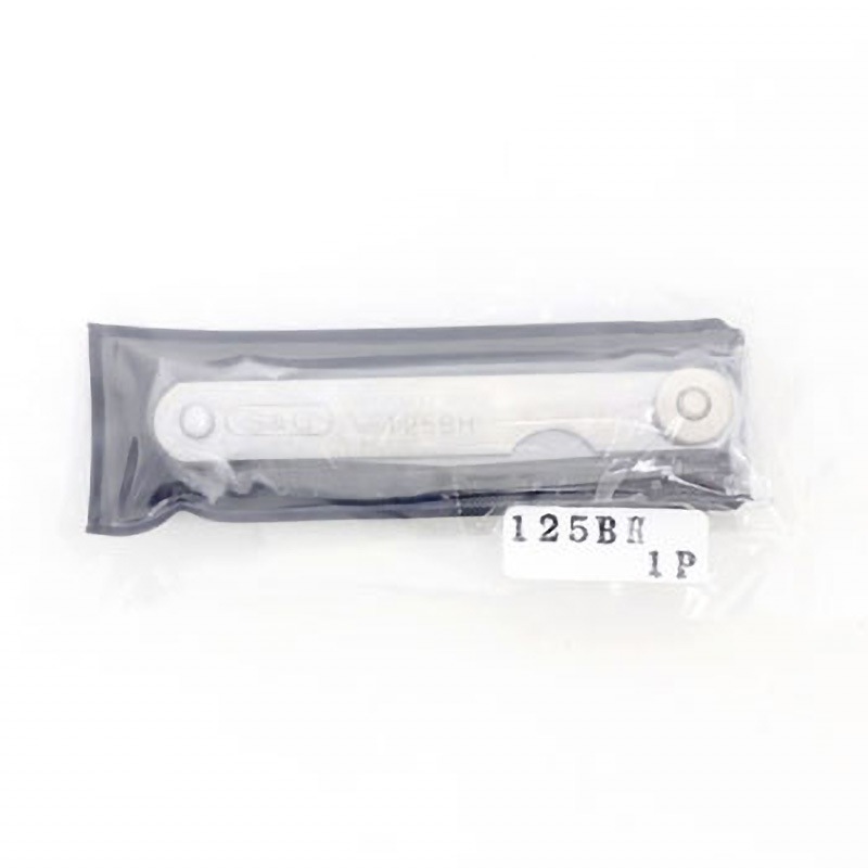 125BH 高精度スキマゲージ シム&ゲージ リーフ長さ75mm 1セット