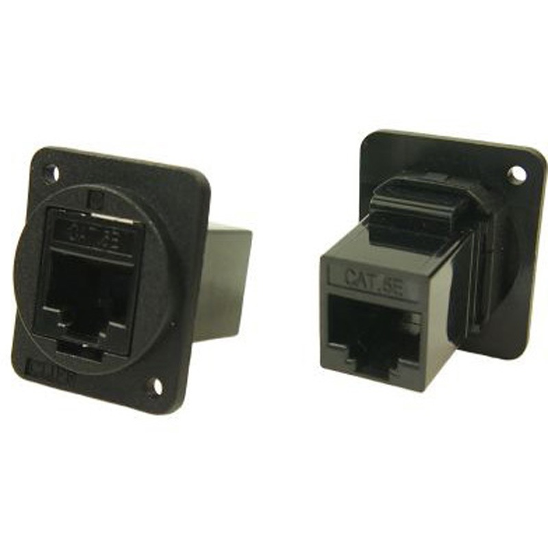 262-8361 RS PRO 1ポート イーサネットカプラ Cat5e RS PRO 1セット(25個) 262-8361