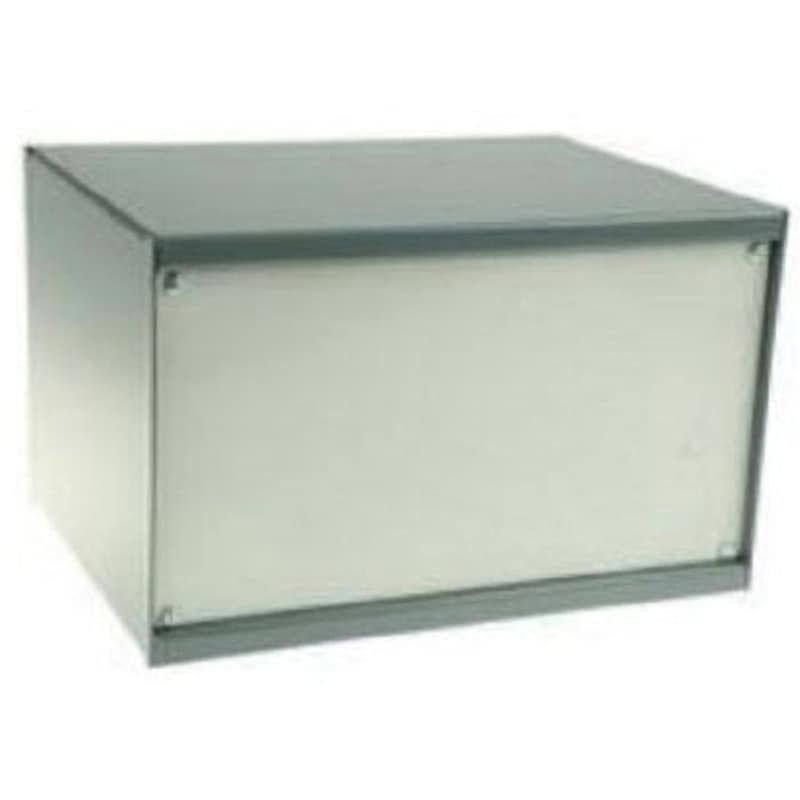 266-4949 RS PRO ケース 電子機器用 254 x 197 x 159mm 冷間圧延鋼 グレー RS PRO 1箱(1個) 266-4949