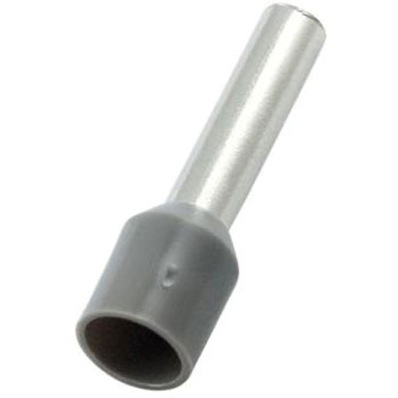 270-7529 RS PRO ブーツレースフェルール， 最大ワイヤサイズ 4mm2， ピン長さ 12mm， ピン径 2.8mm RS PRO 1袋(1000個) 270-7529
