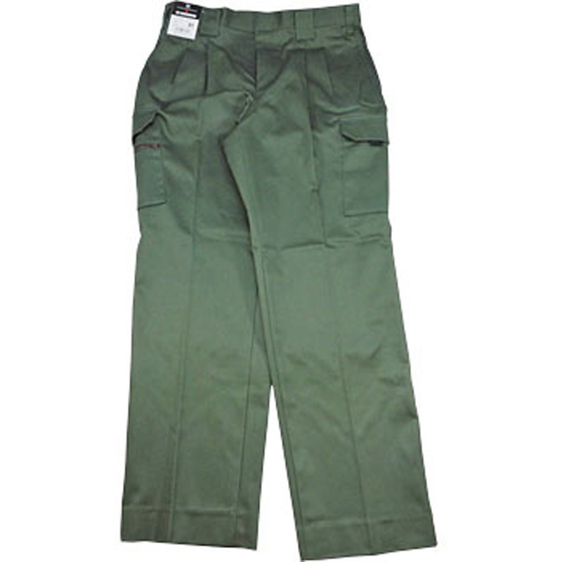35496 カーゴパンツ(ツータック) 35496 (秋冬用) クロダルマ 混率(%):綿70・ポリエステル30