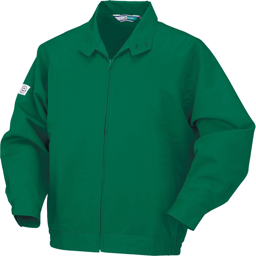 32074 ジャンパー 32074 (秋冬用) クロダルマ グリーン色 L着丈66cm