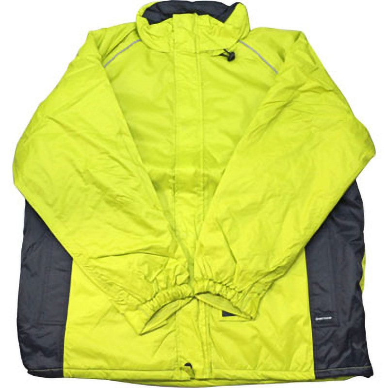 54198 軽量防水防寒コート 54198 (秋冬用) クロダルマ マスタード色 5L着丈82cm