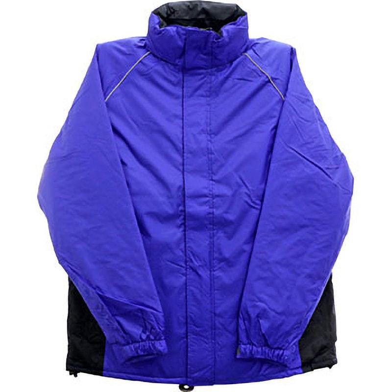 54198 軽量防水防寒コート 54198 (秋冬用) クロダルマ ブルー色 LL着丈78cm