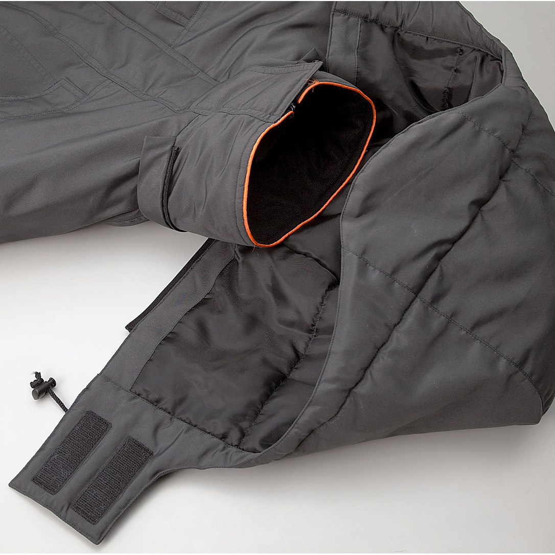 54187 防寒撥水ツナギ服 54187 (秋冬用) クロダルマ 長袖つなぎ サイズ