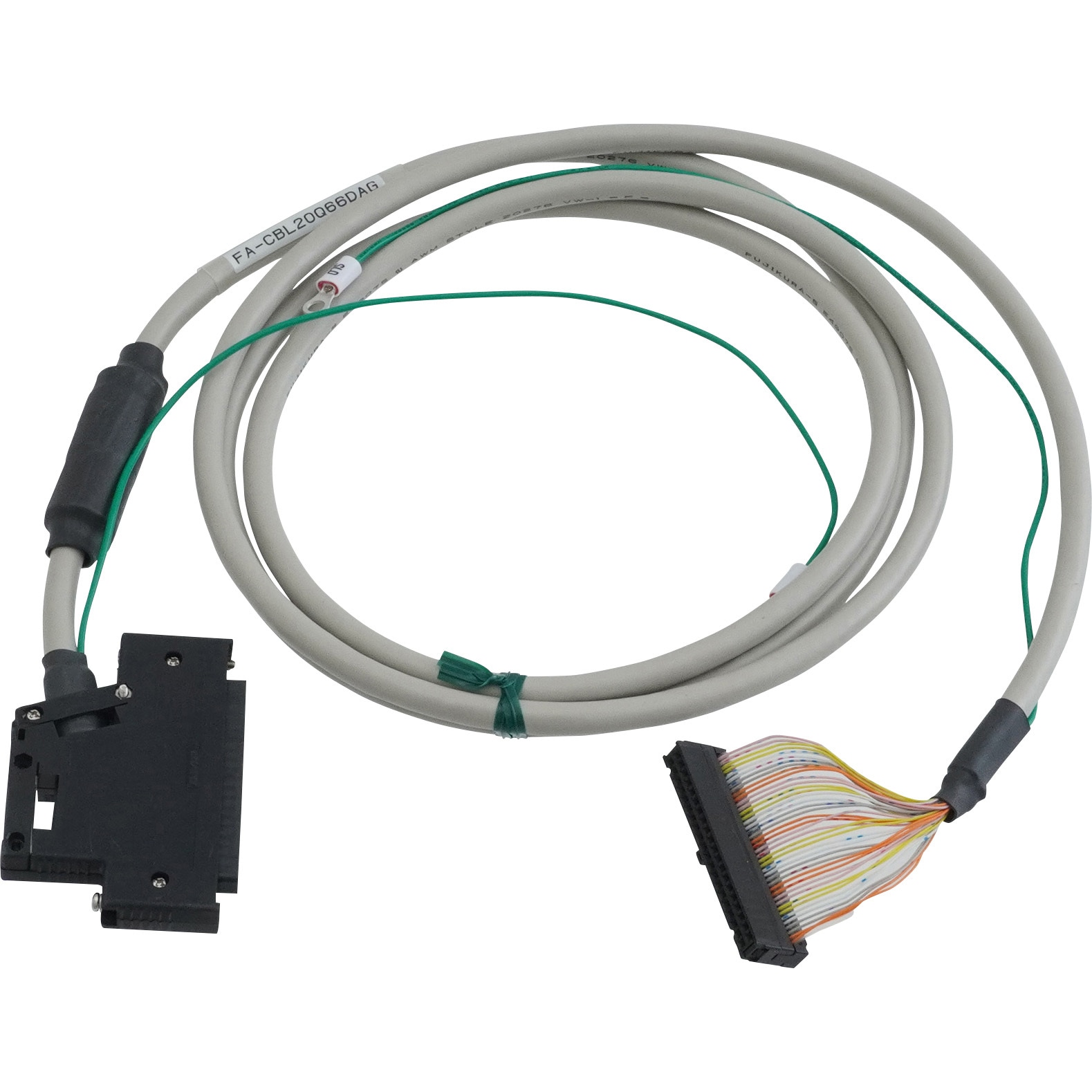 FA-CBL20Q66DAG FAグッズ 絶縁アナログユニット用接続ケーブル MELSEC-Qシリーズ 三菱電機エンジニアリング ケーブル長2m  1本 FA-CBL20Q66DAG